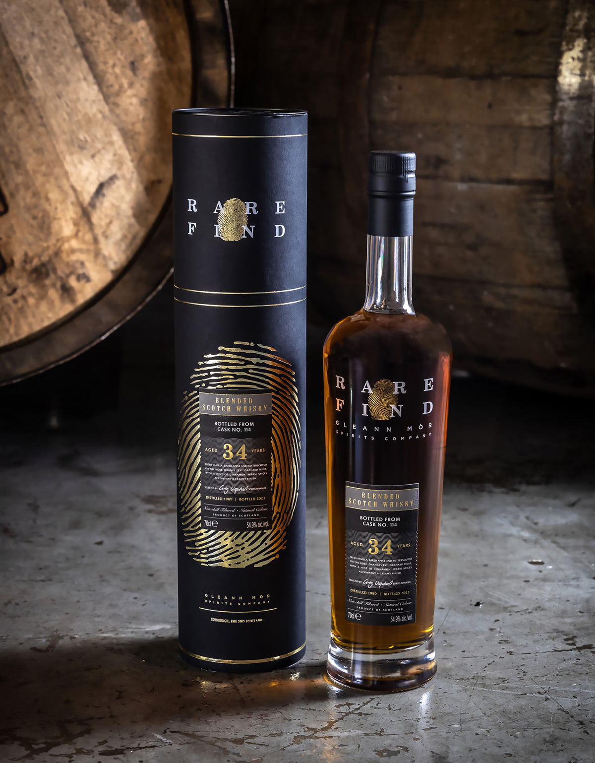 Rare Find Blended Scotch 34 Year Old — product beauty view