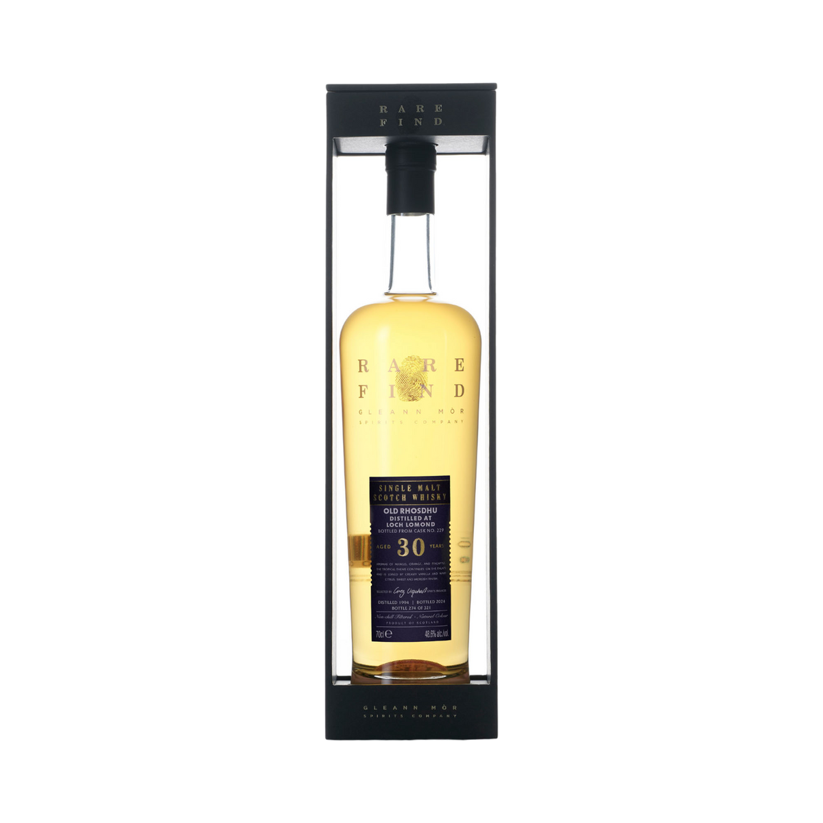 Rare Find Old Rhosdhu 30 Year Old