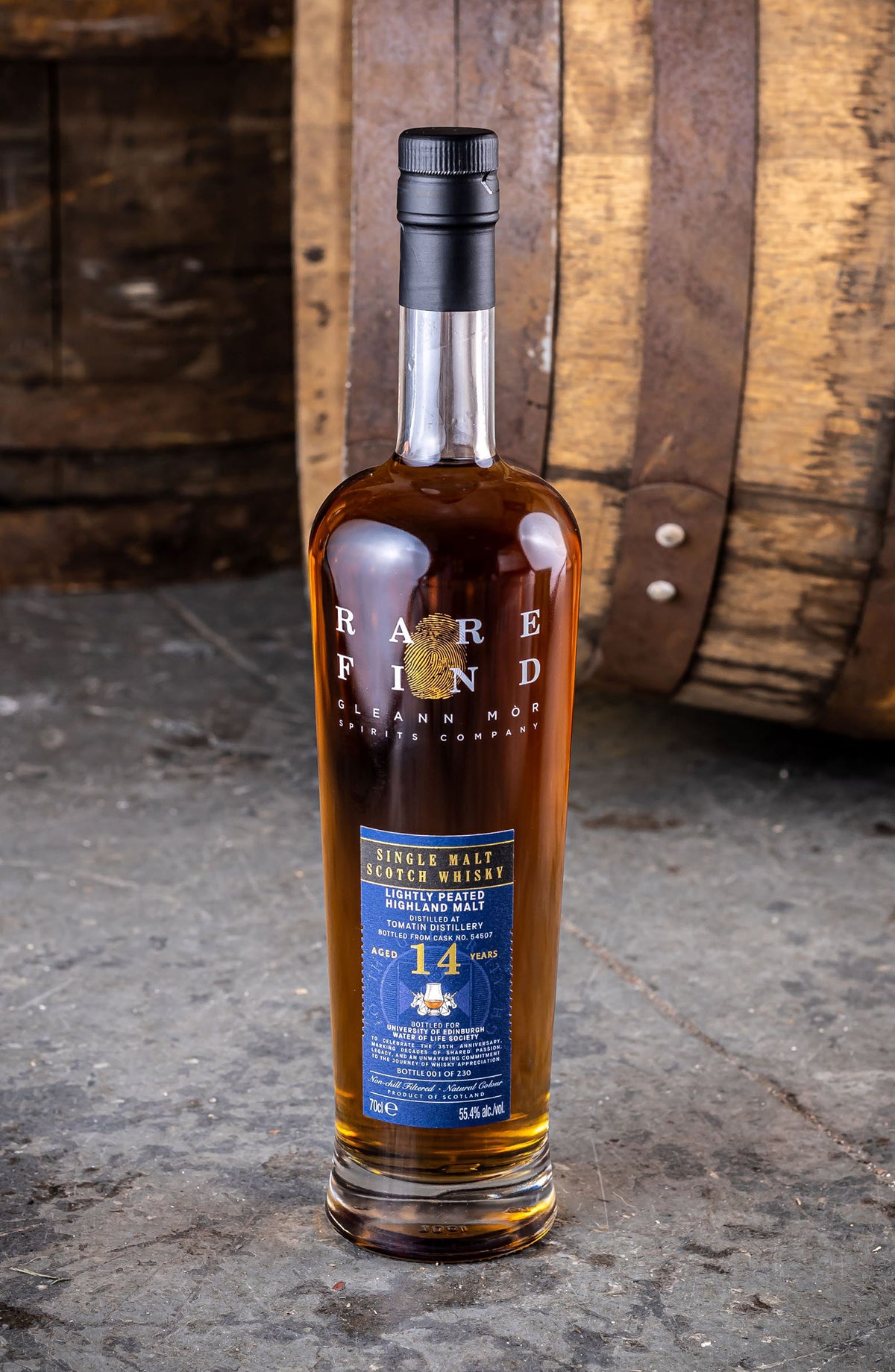Rare Find Water of Life Tomatin 14 Year Old — product beauty view