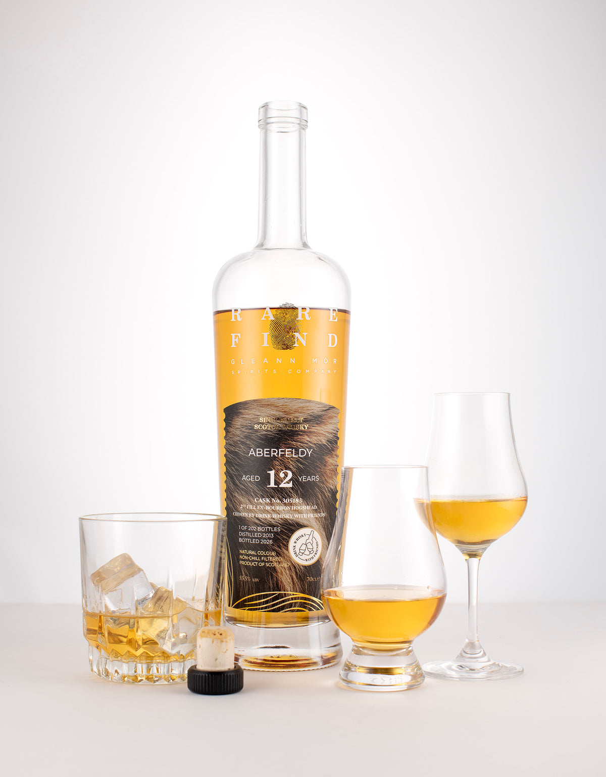 Rare Find DWWF Aberfeldy 12 Year Old — product beauty view