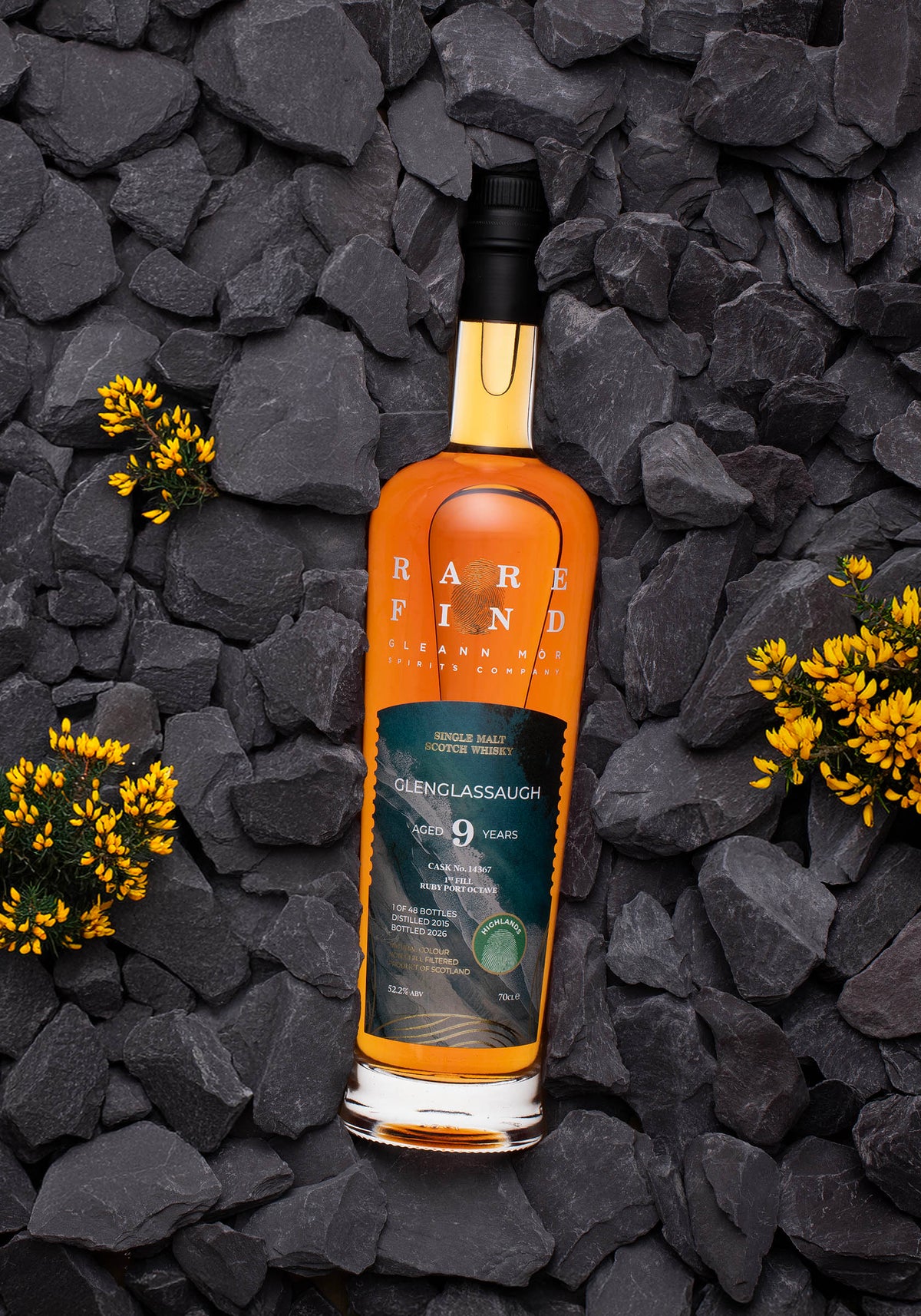 Glenglassaugh 9 - Ruby Port Finish — product beauty view