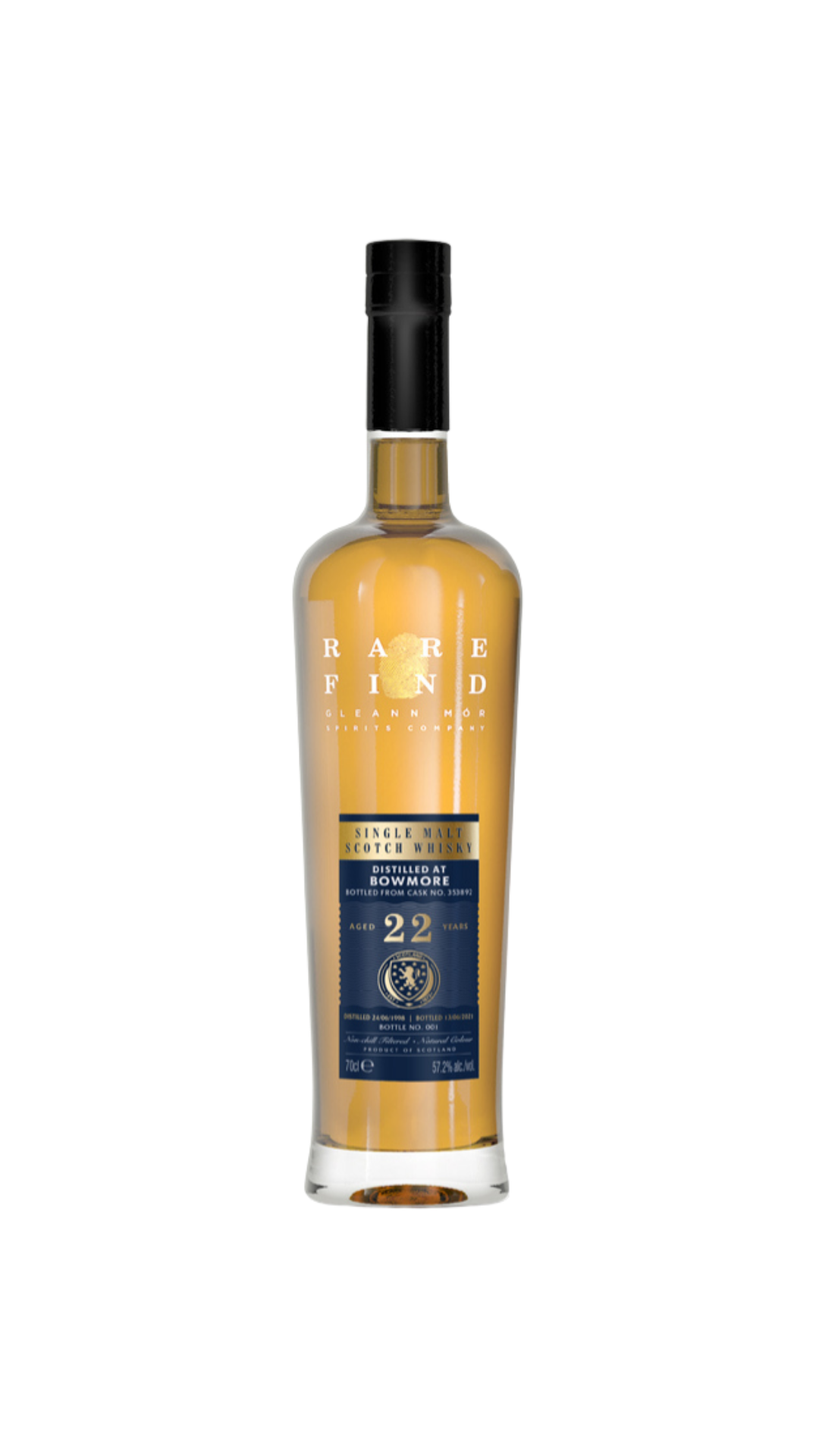 BOWMORE 22 YO FOR THE SCOTTISH NATIONAL TEAM