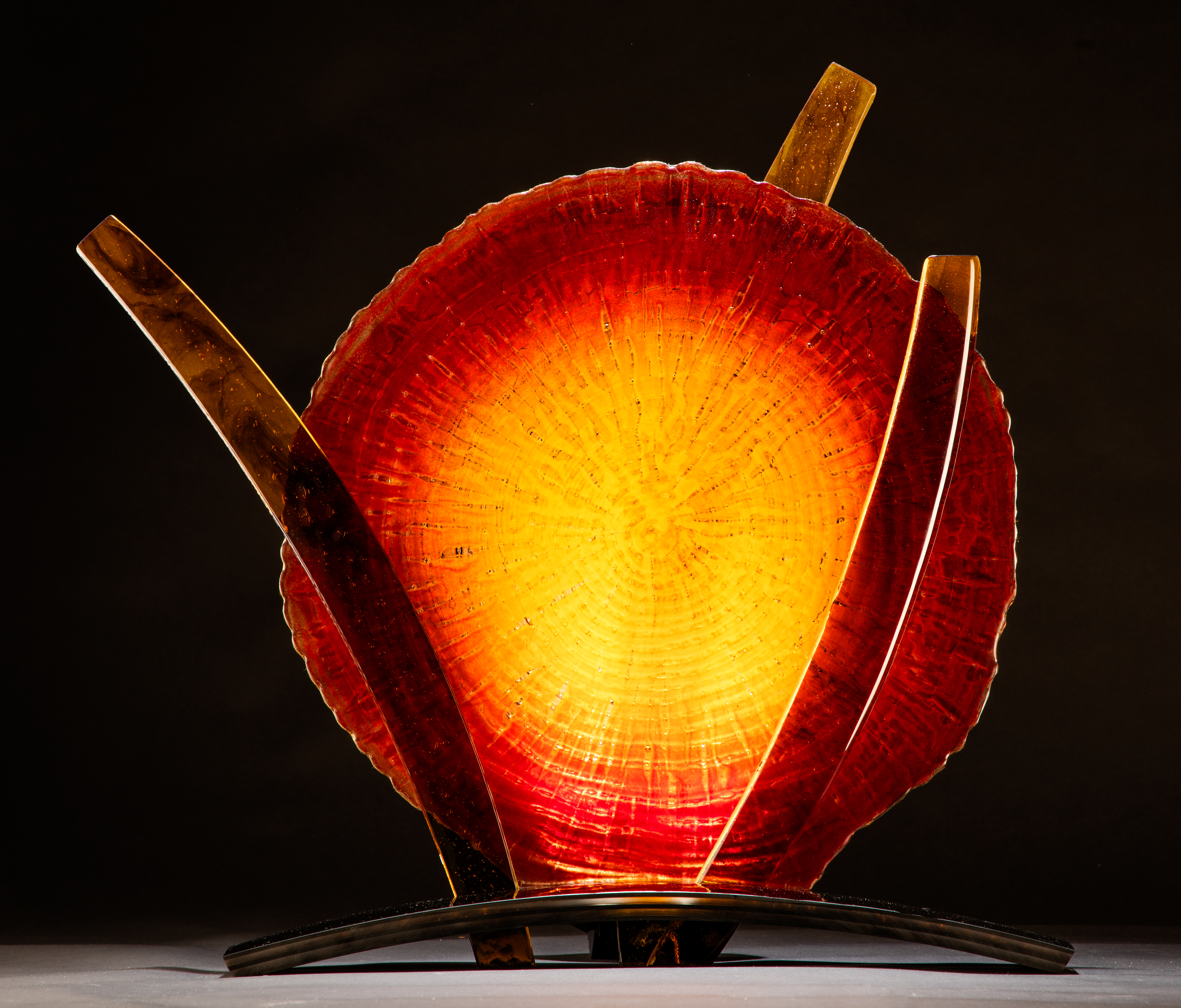 Glass Artwork by Jo Downs