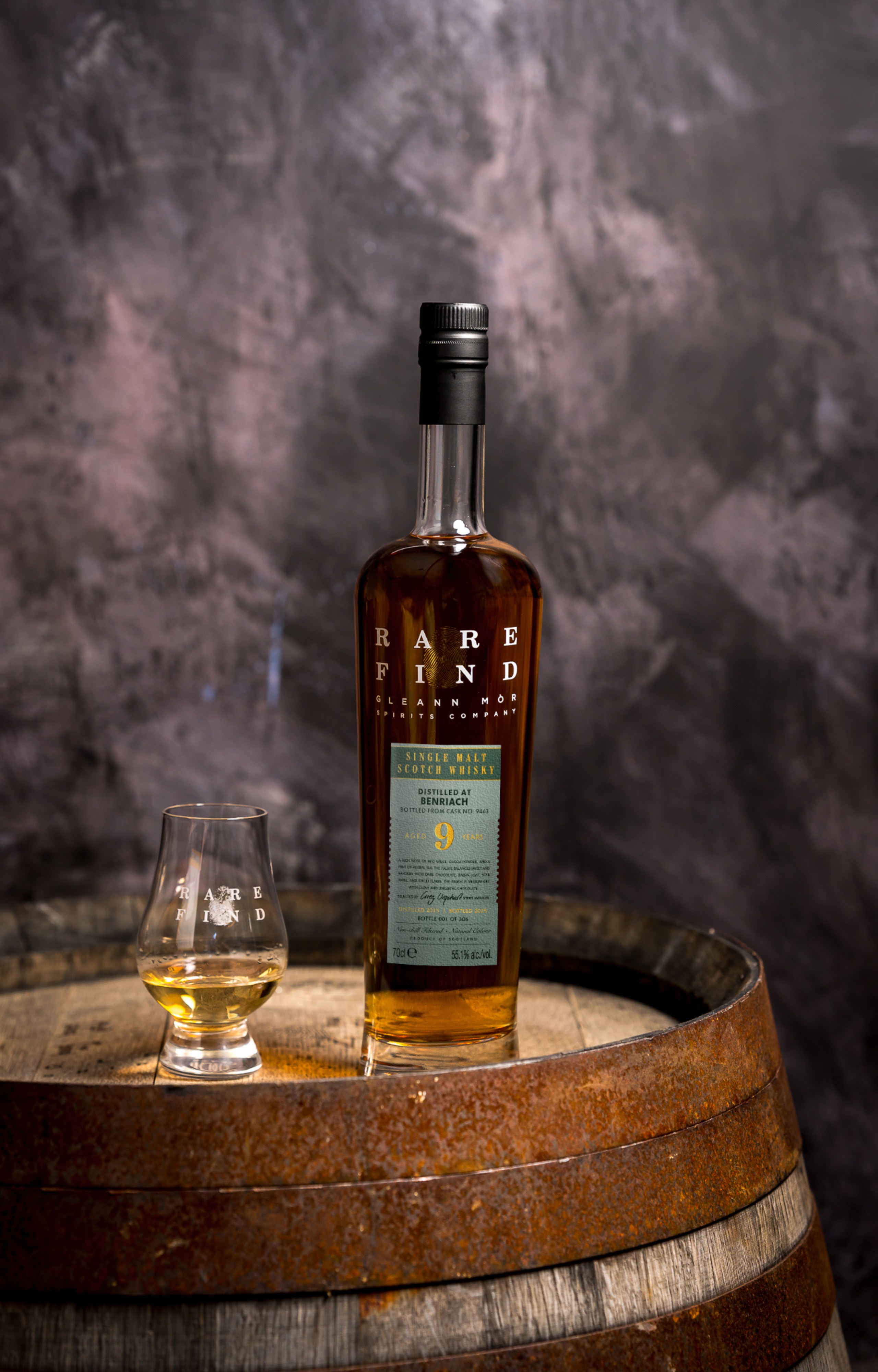 Benriach 9 YO on a Barbadillo Rare Find Cask