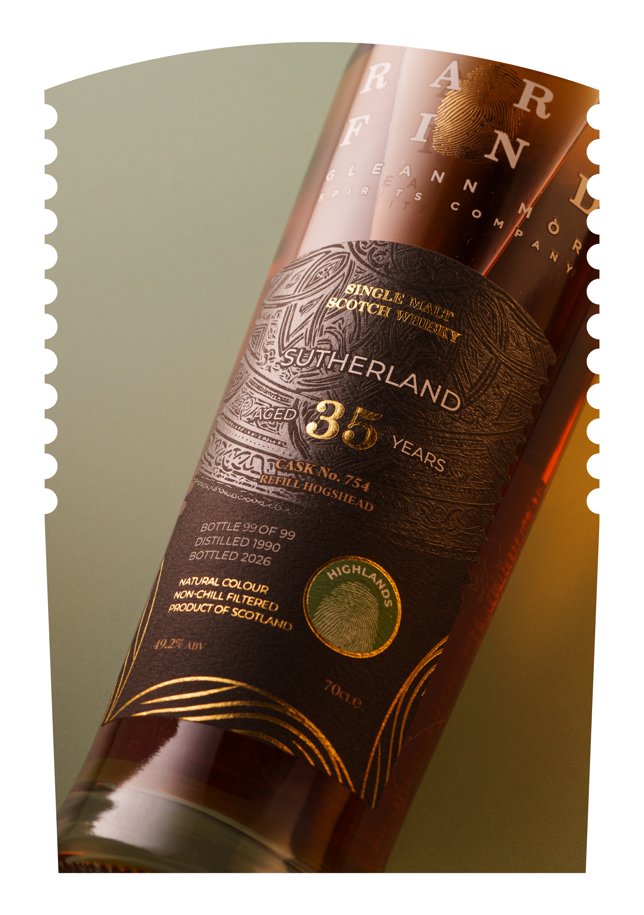 The Rare Find Sutherland 35 YO