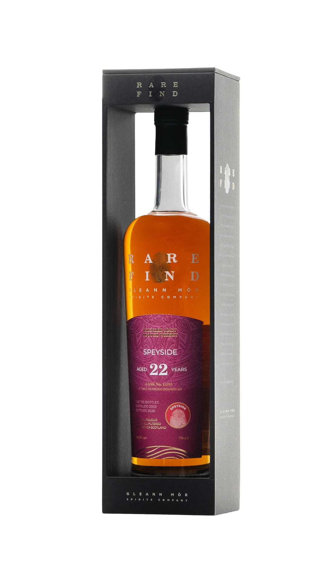 Rare Find Speyside 22 YO