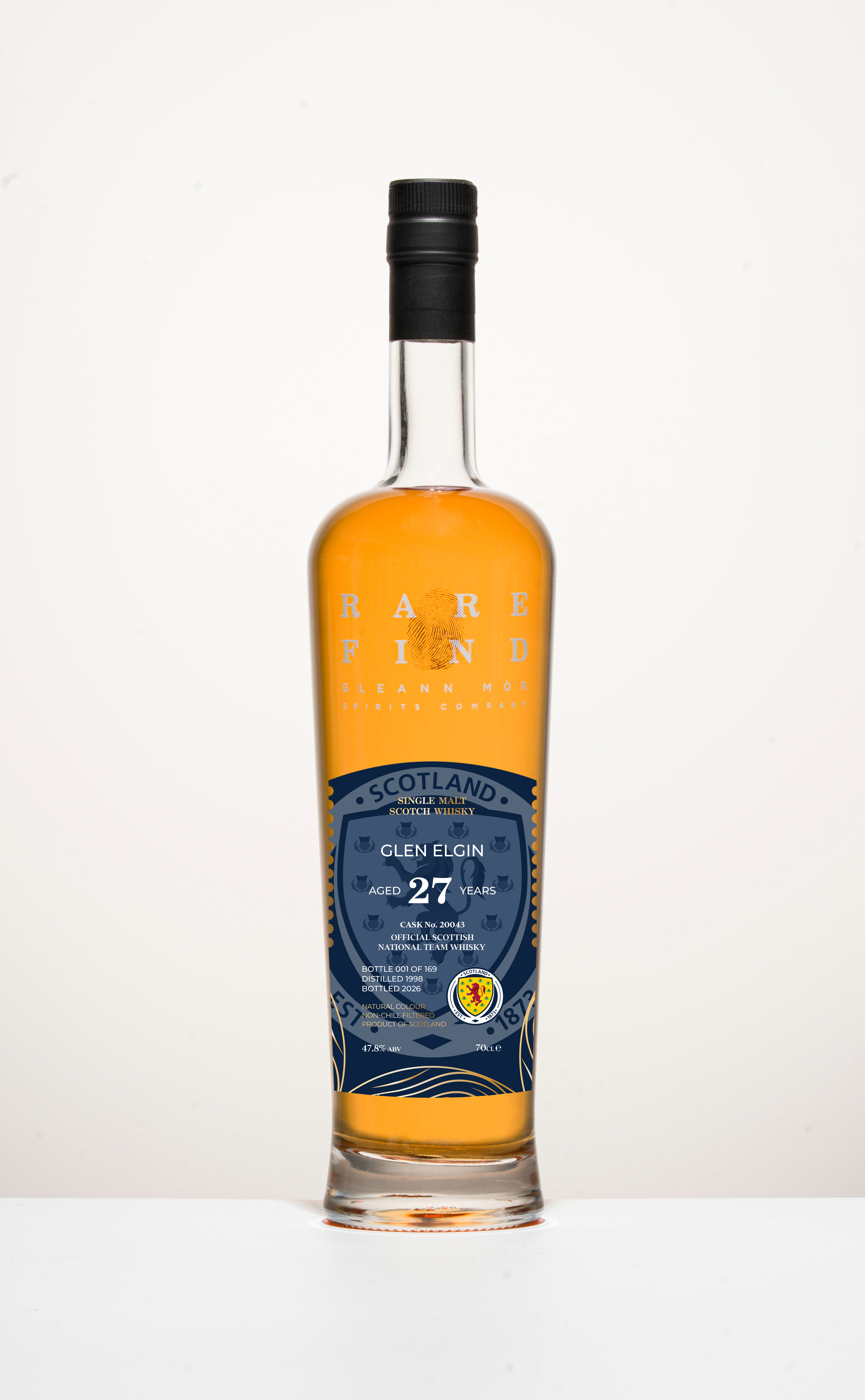 Glen Elgin 27 YO for the Scottish National Team - WC 26 Commemorative Product