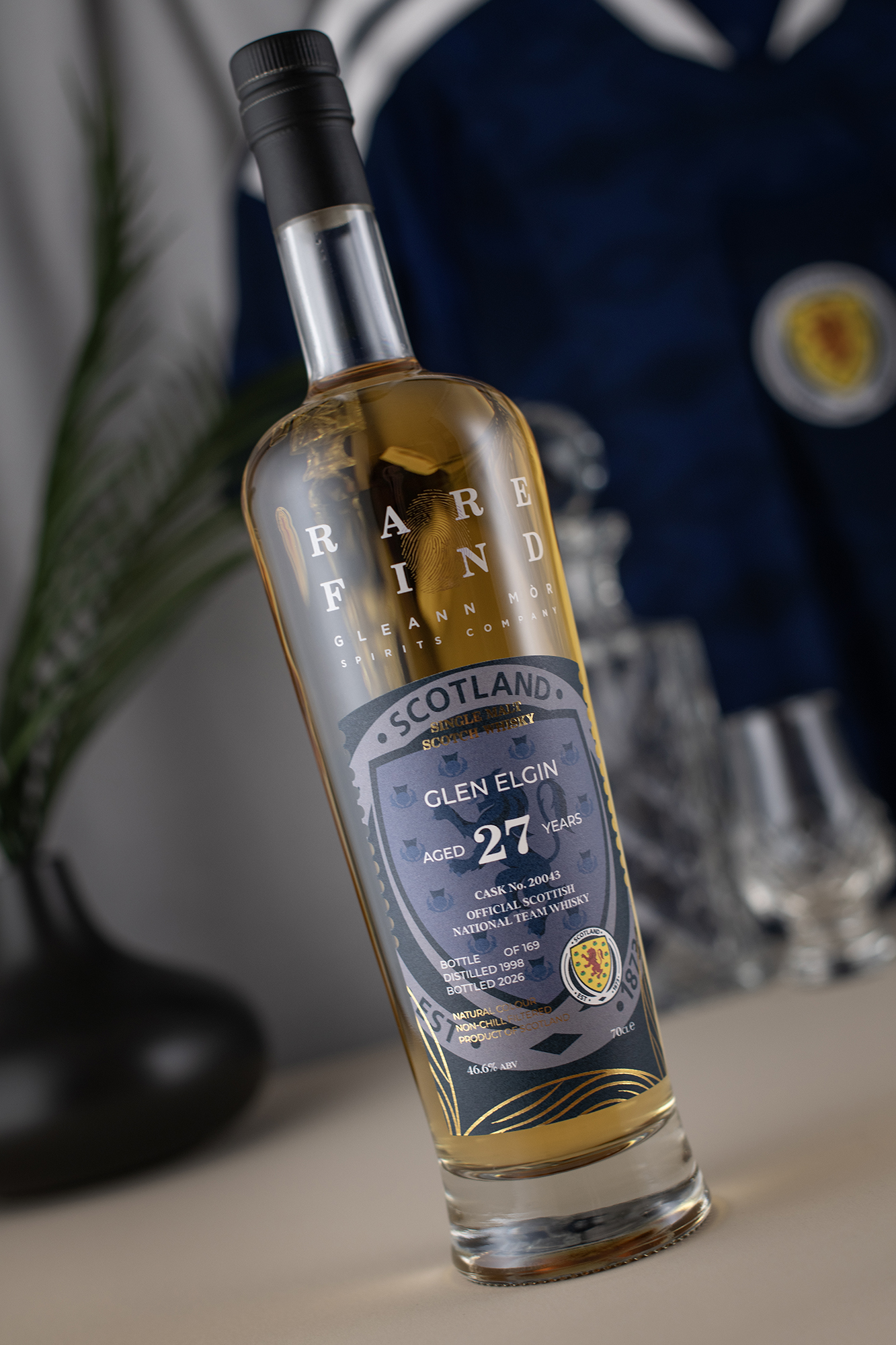 Glen Elgin 27 YO for the Scottish National Team - WC 26 Commemorative Product