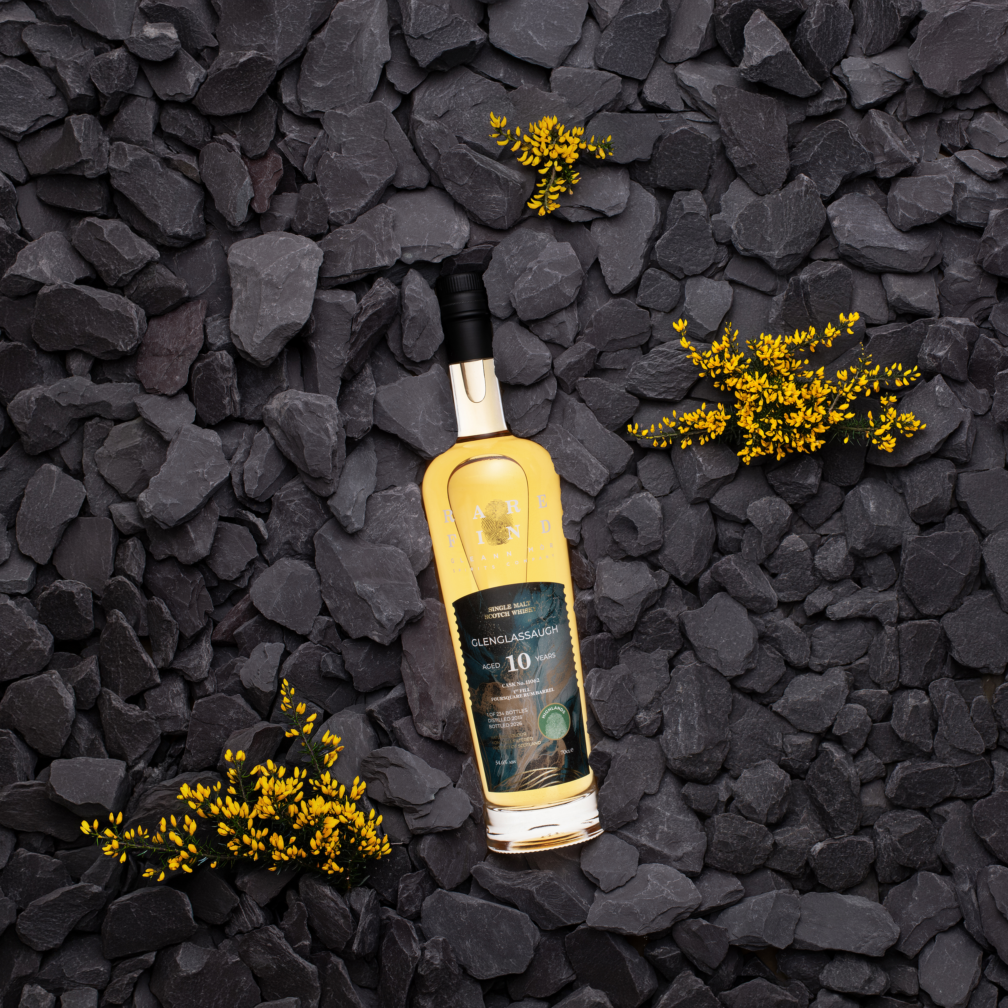 Rare Find Glenglassaugh 10 YO Foursquare Rum Cask